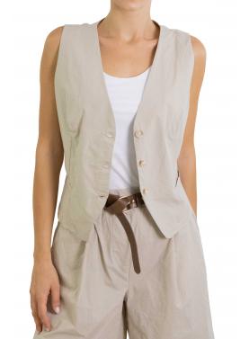 Gilet con bottoni "Sole"